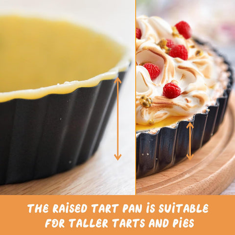RICHSC-PAN non-stick coating provides smooth release and quick cleanup.