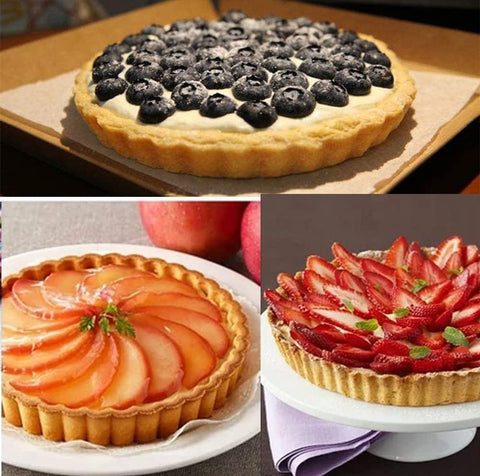 RICHSC-PAN versatile pan for pies, quiches, and desserts.