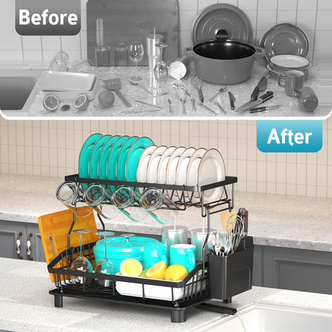 Ricobes cutting board holder keeps boards accessible while drying