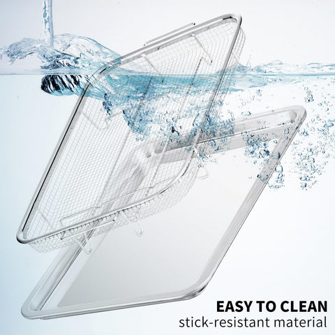 RIDGEPOLE dishwasher-safe basket simplifies post-cook cleanup