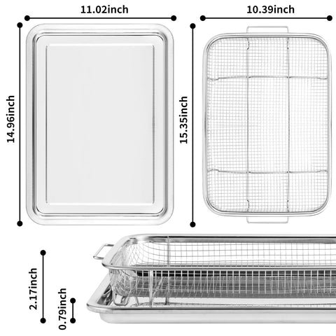 RIDGEPOLE elevated mesh design ensures even heating and browning