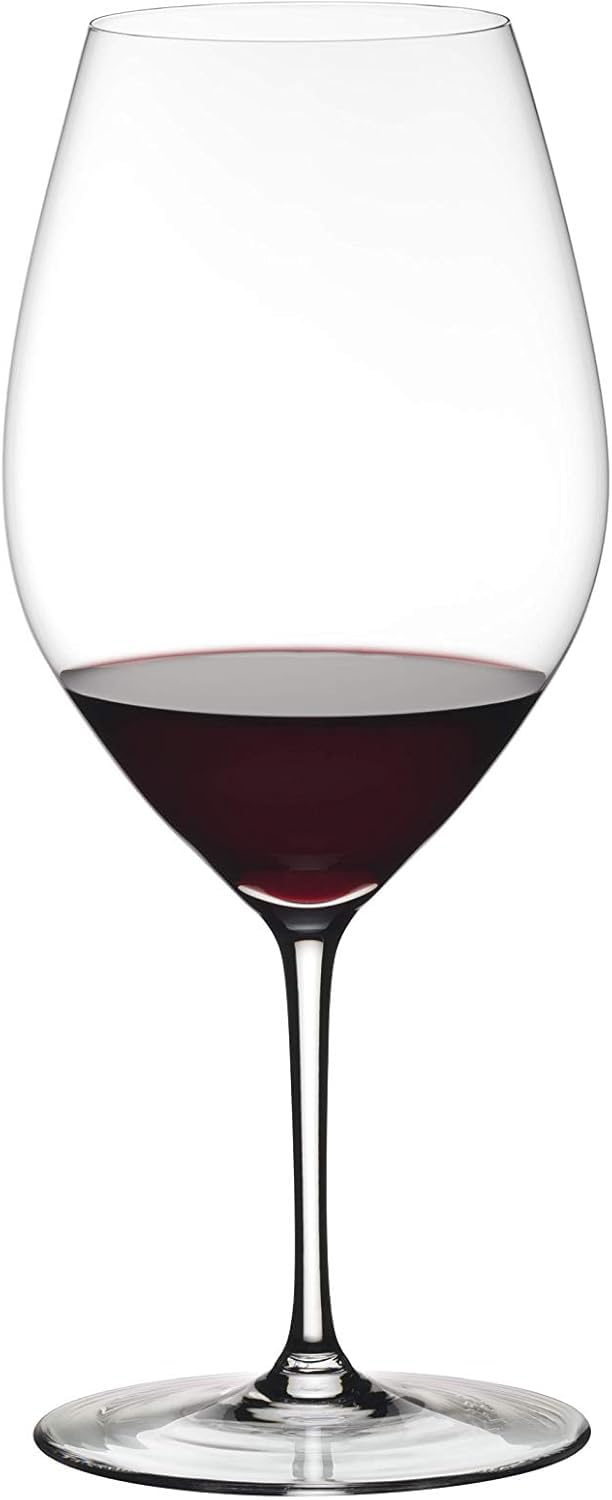 Riedel 00 Collection 001 crystal clear glass on display showcases quality.