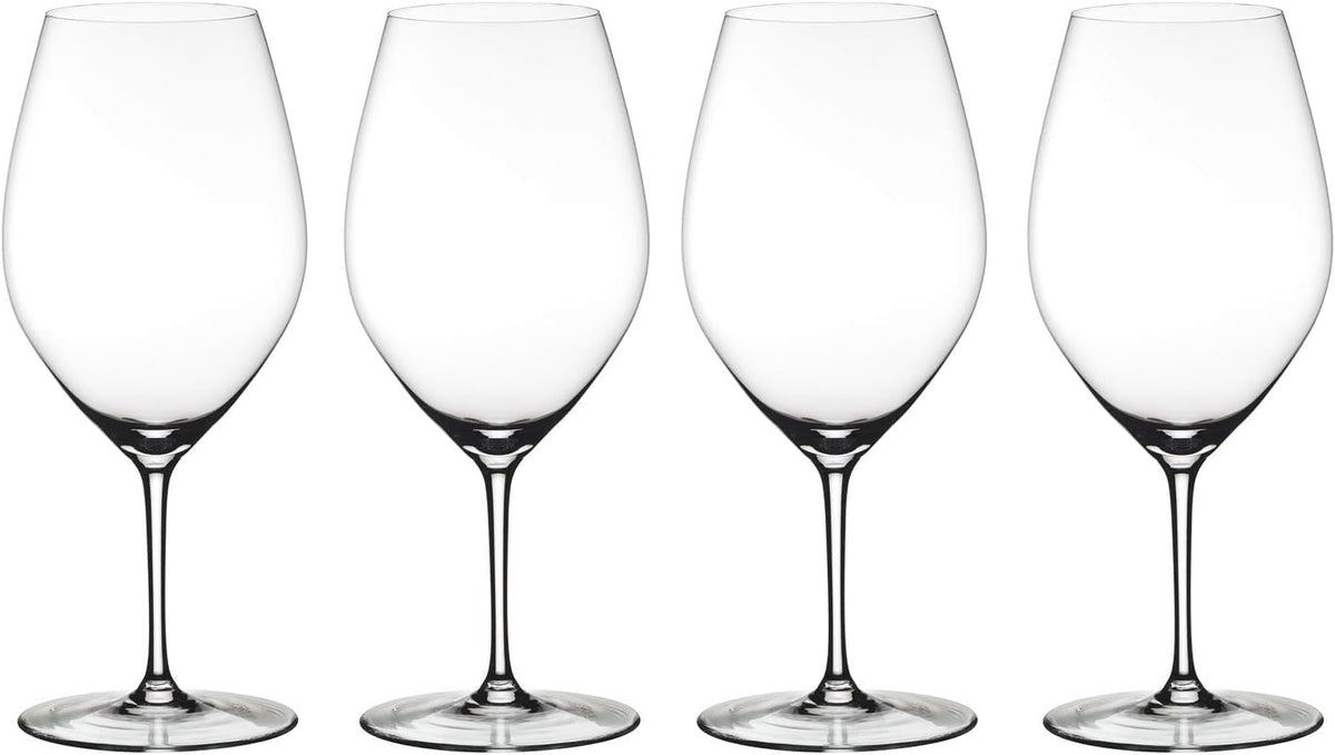 Riedel 00 Collection 001 red wine glass overview shows versatility for bold wines.