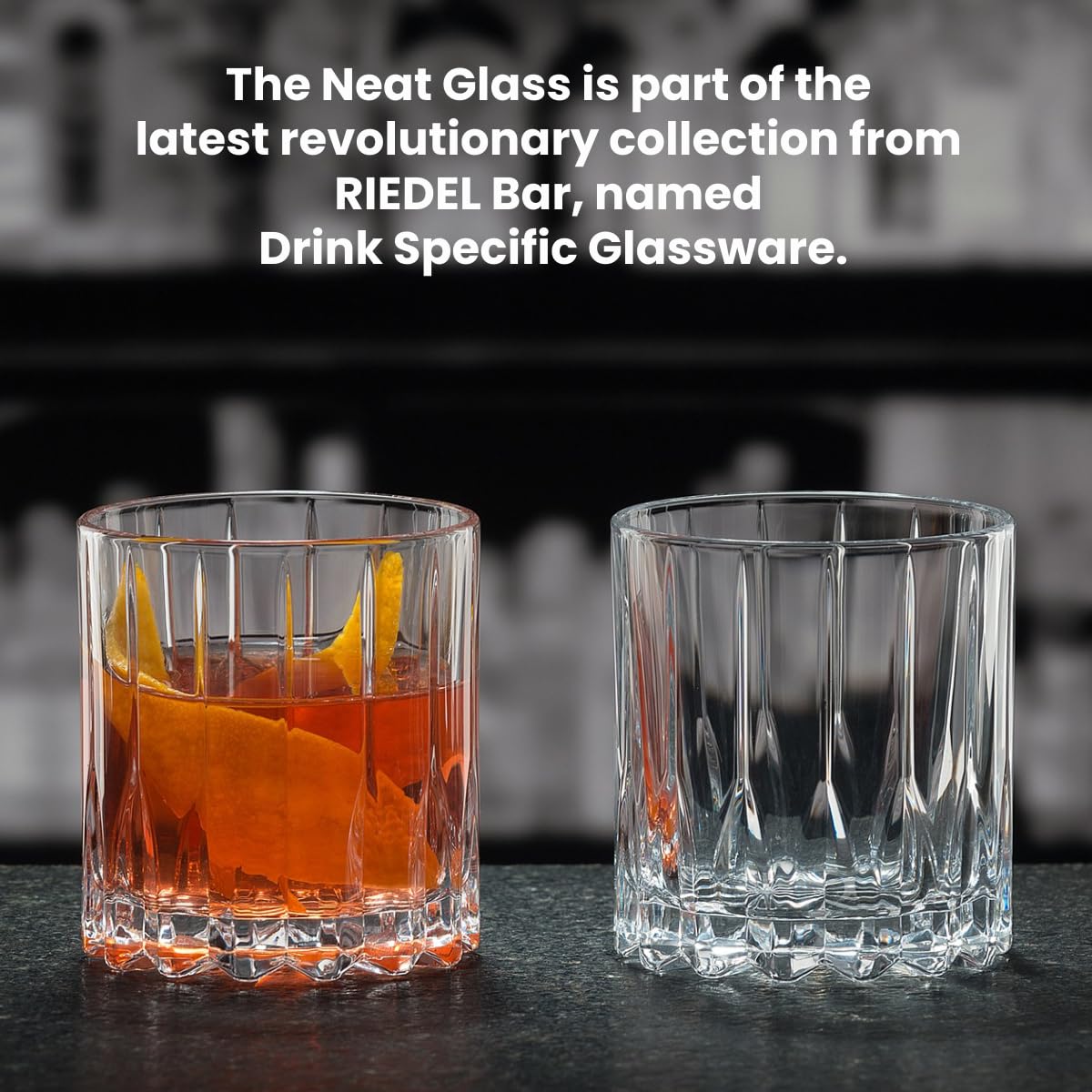 Designed to minimize liquid displacement and improve perceived serving levels
