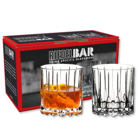 Riedel Drink Specific Neat Glass fits comfortably in hand for precise pours at home