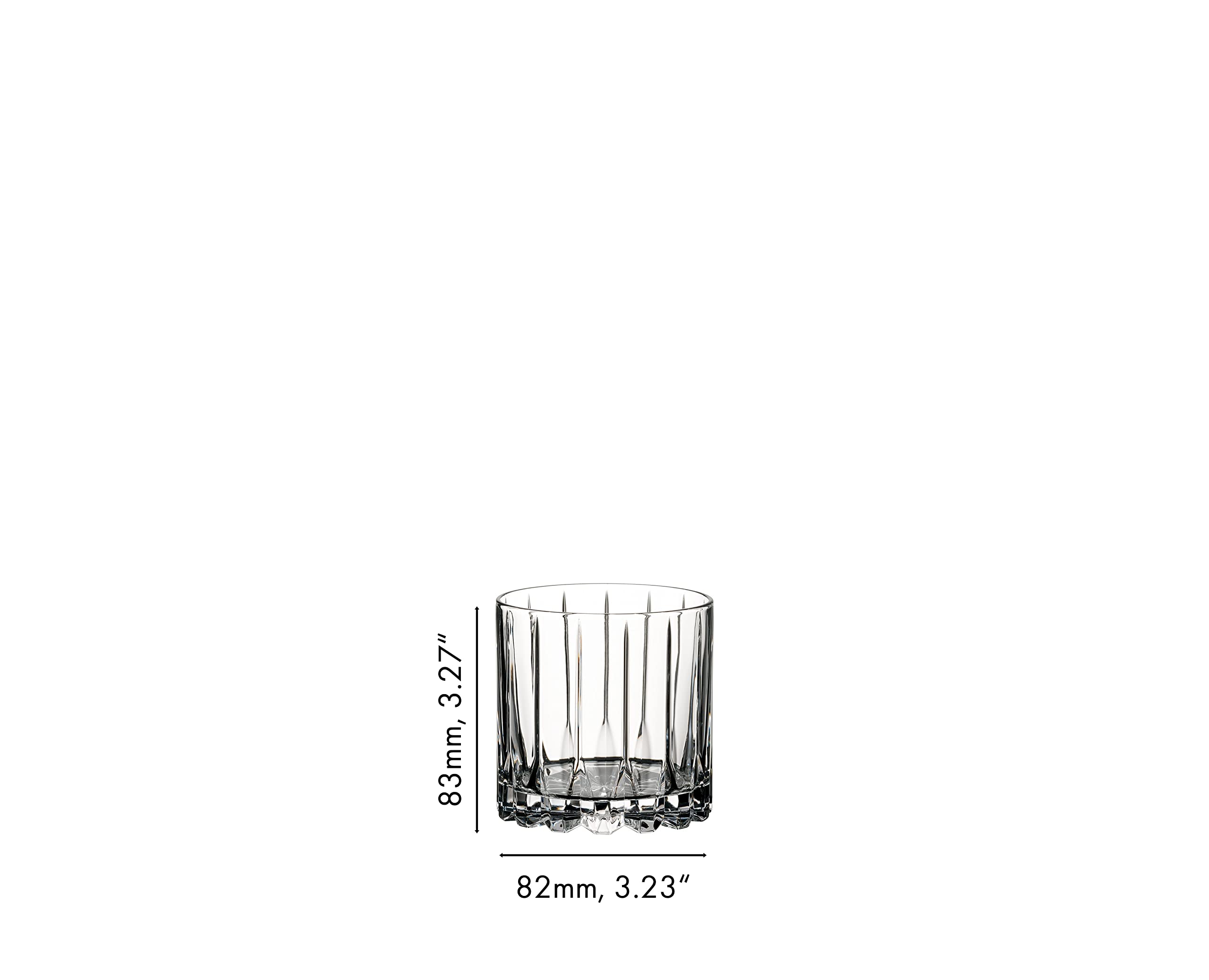 Design reduces liquid displacement and improves perceived serving quality.