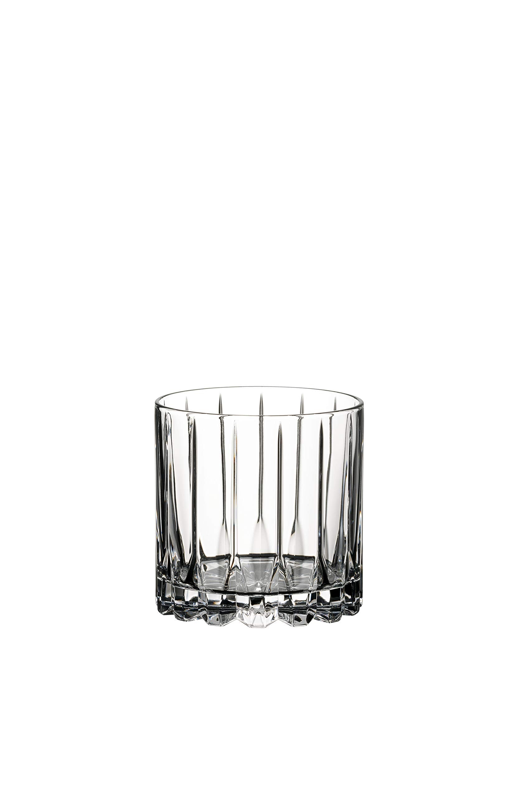 Glass emphasizes size, shape, volume, and ice capacity for balanced pours.