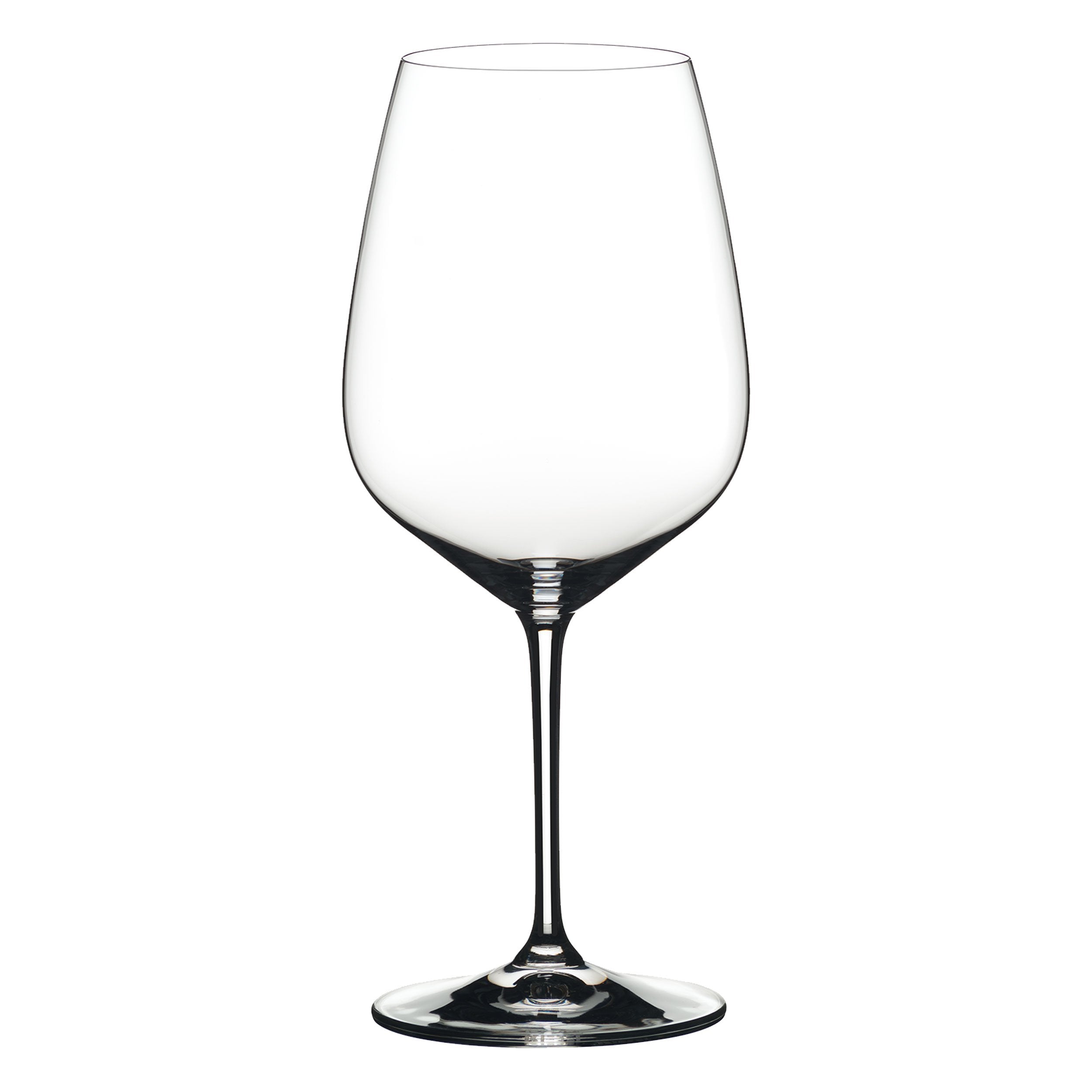 Riedel Extreme Cabernet diamond-glass showcases large surface area for breathing reds