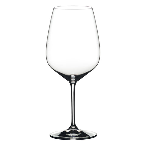 Riedel Extreme Cabernet diamond-glass showcases large surface area for breathing reds