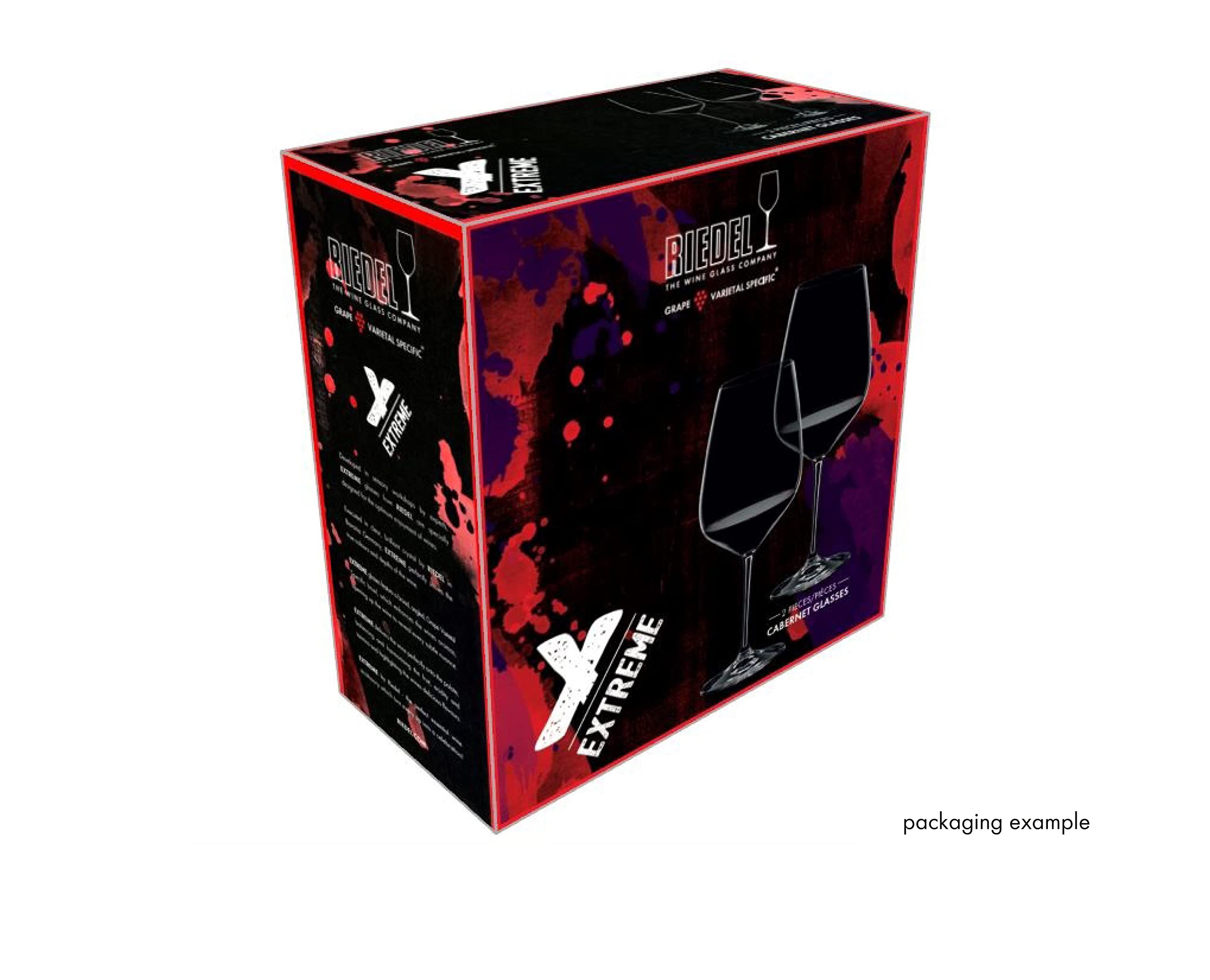 Riedel Extreme Cabernet 28.22 oz capacity for generous pours.