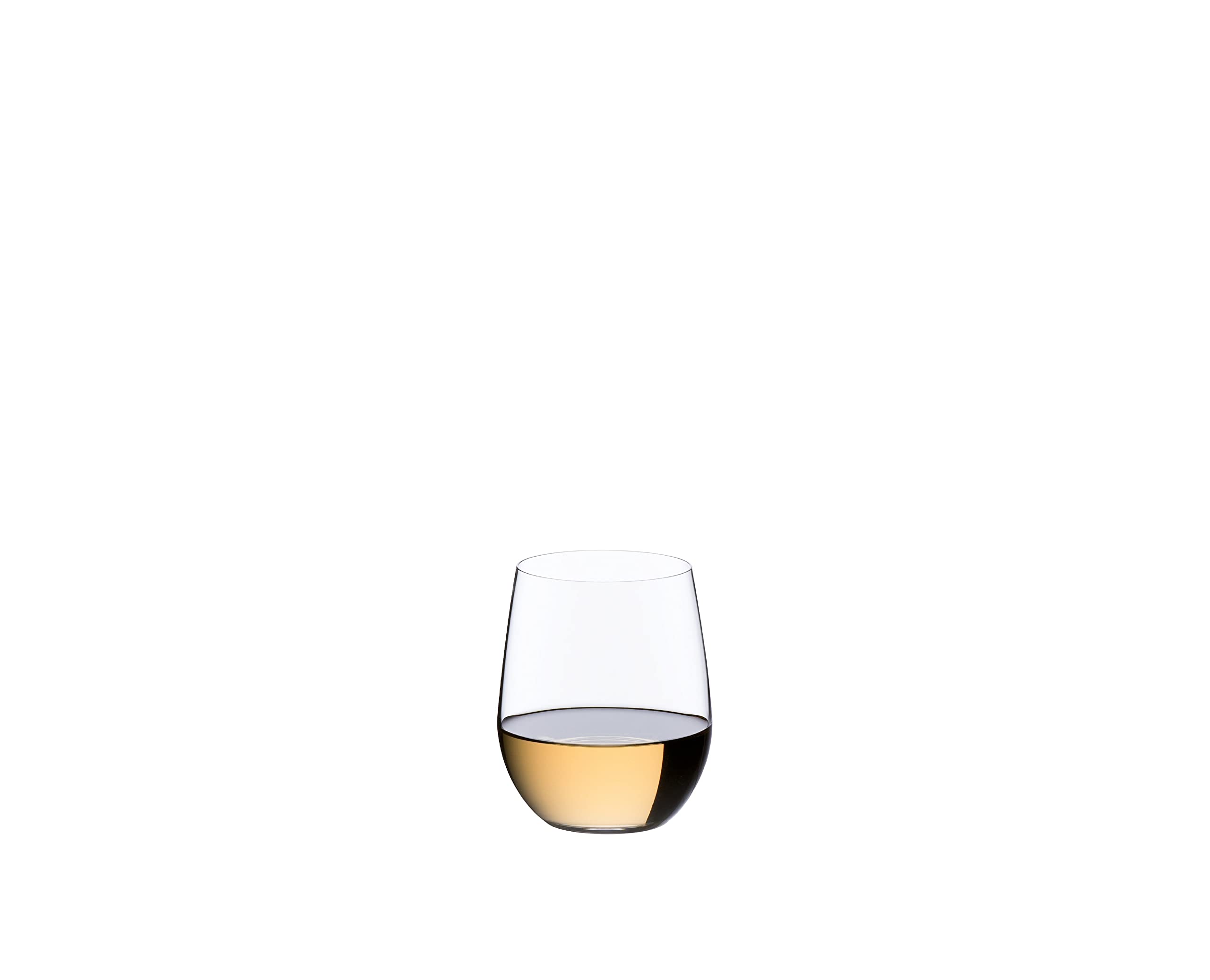 Riedel O stemless glass reducing breakage and easy stacking on shelves