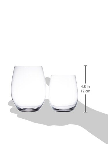 Riedel O wine tumbler set of four for casual entertaining and tastings.