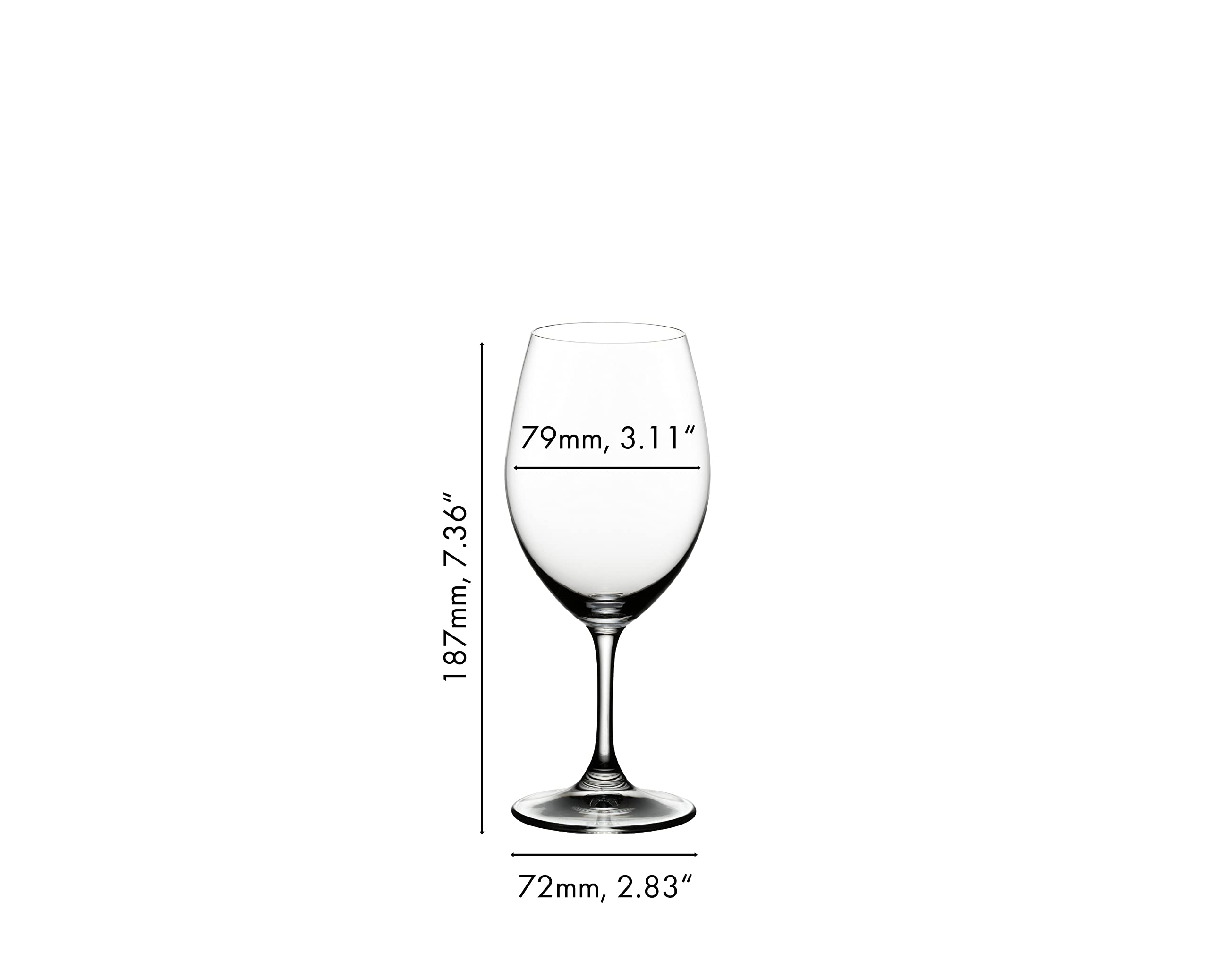 Riedel Ouverture red wine glass balances tannins, delivering smoother tasting experiences