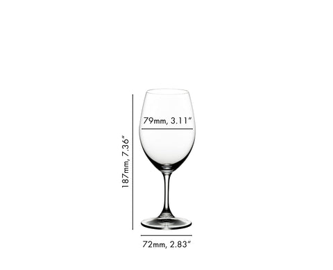 Riedel Ouverture red wine glass balances tannins, delivering smoother tasting experiences