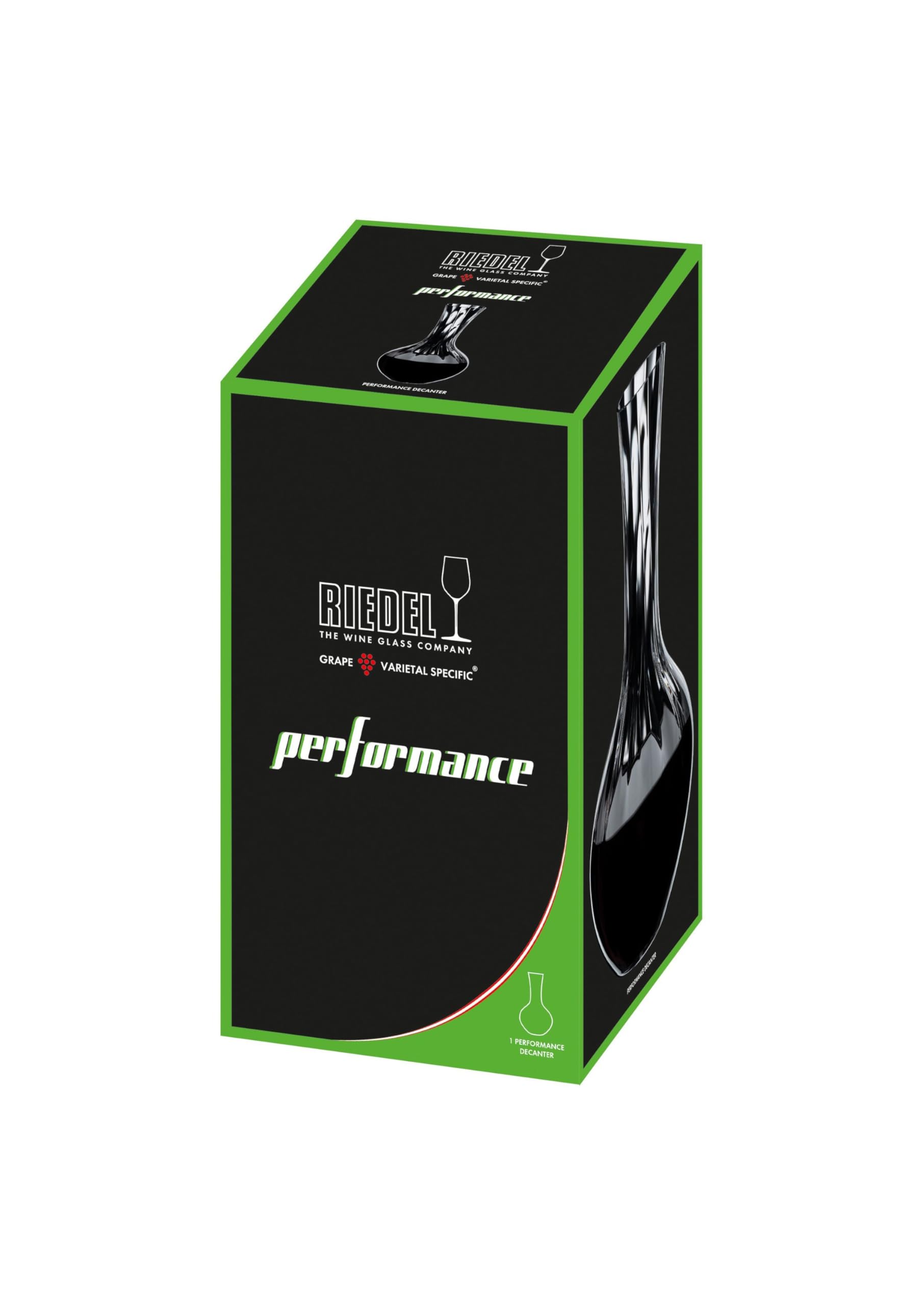 Riedel Performance Decanter for white wines opens delicate notes