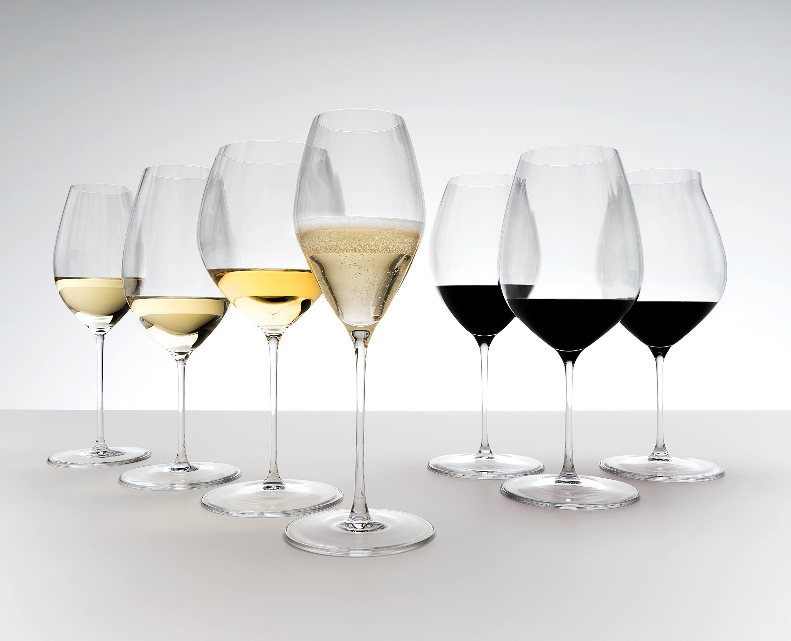 Riedel Performance glass dimensions: 4.13 by 4.13 by 9.65 inches.