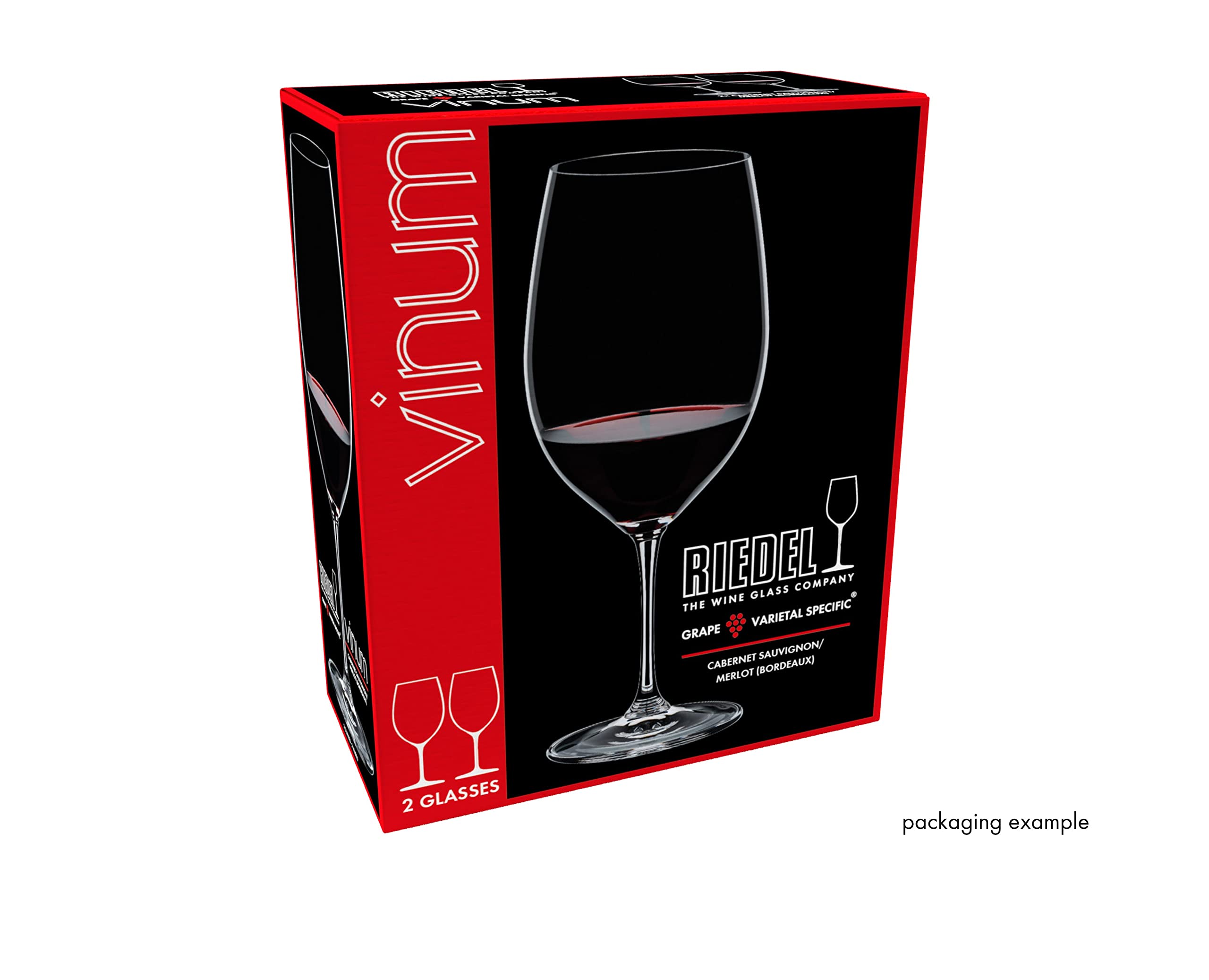 Riedel Vinum 35-oz capacity supports generous pours and aeration.