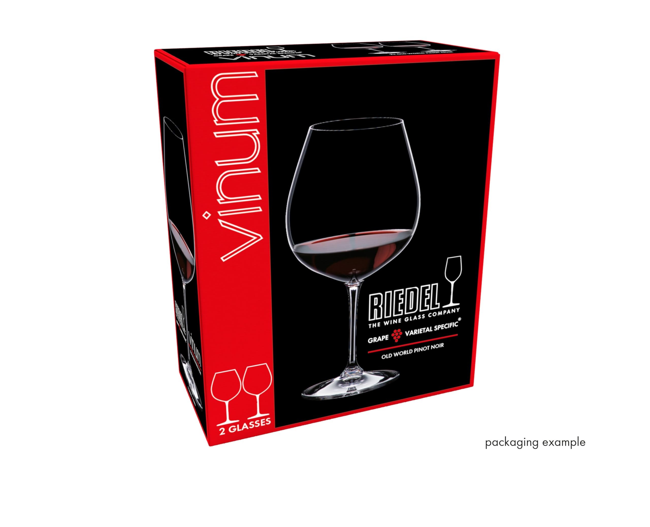 Riedel Vinum Pinot Noir glass dishwasher-safe for easy cleanup.