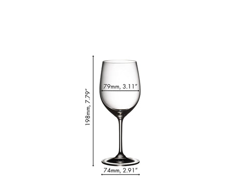 Riedel Vinum Viognier/Chardonnay glass bowl detail showing velvety curvature