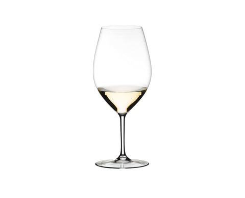 Riedel Wine Friendly 001 White/Champagne glass versatile for white wines and sparkling pours.