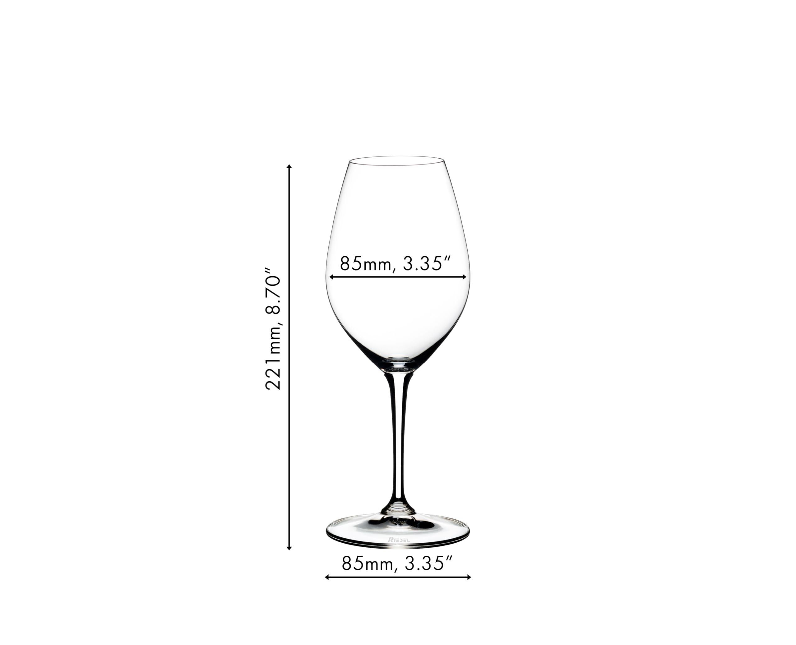 Riedel Wine Friendly 003 champagne glass with refined stem for celebrations