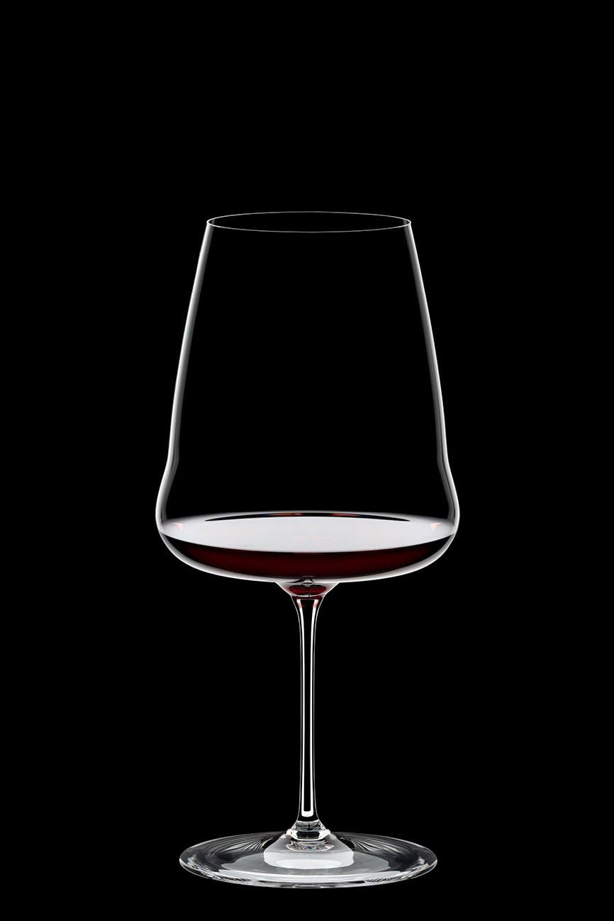 Riedel Winewings red wine tasting session setup for enhanced aroma