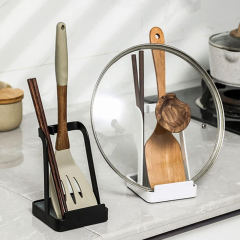 Rievem heat-resistant steel drip tray catches splashes for tidier counter.