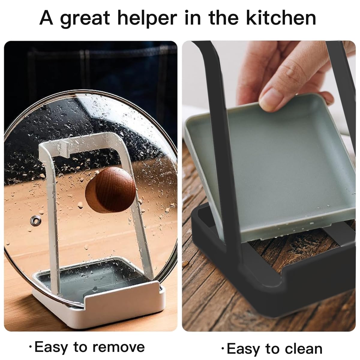 Rievem easy-clean design with removable tray simplifies after-use maintenance.