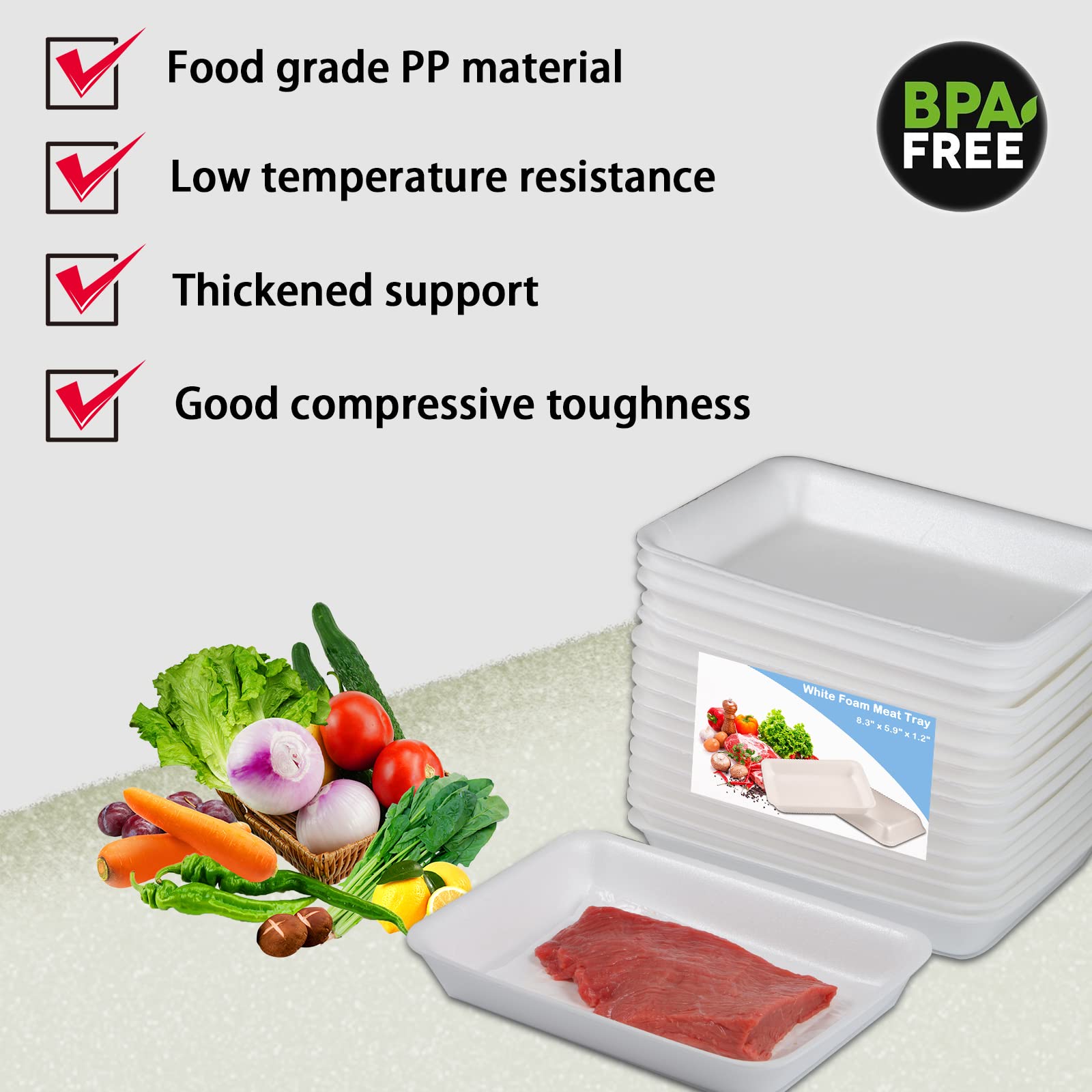 RIKICACA disposable food tray is ideal for catering and takeout use.