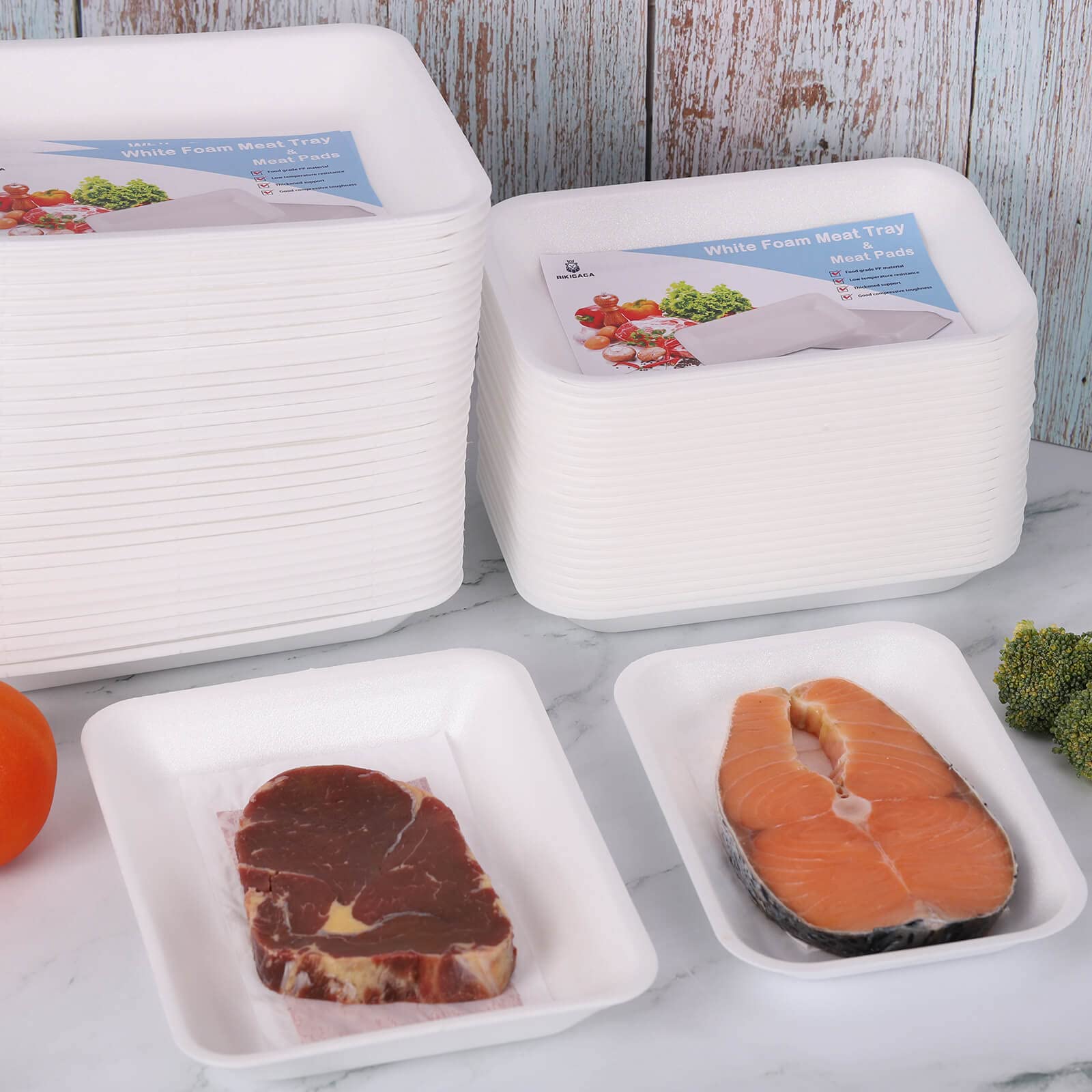 RIKICACA refrigeration-friendly trays suitable for cold or warm storage