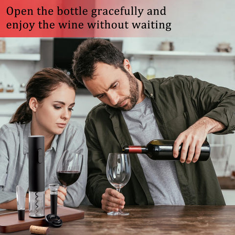 Rikuy vacuum wine stopper seals a bottle to preserve freshness.