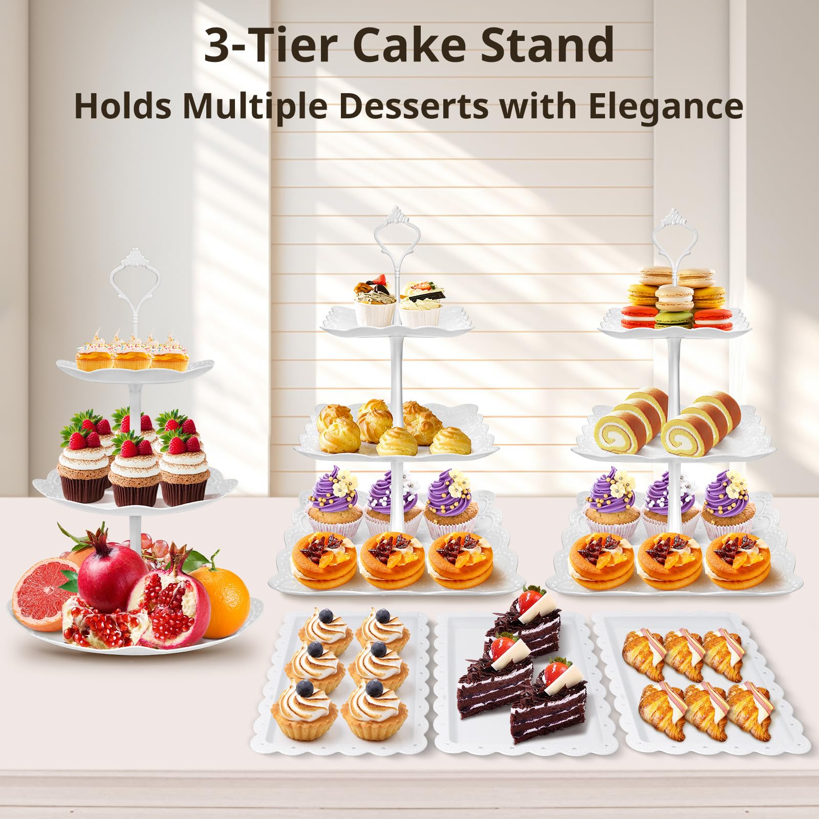Rindoujin complete dessert table display setup ready for parties