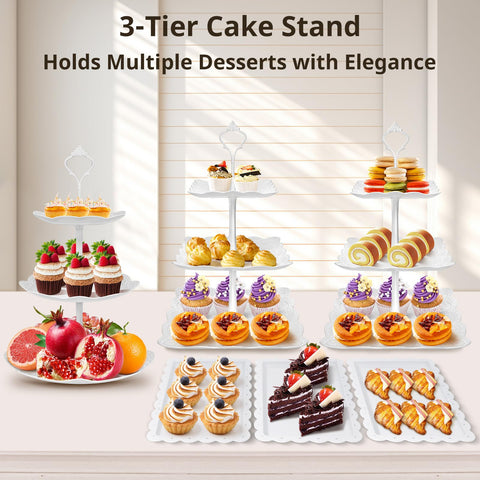 Rindoujin complete dessert table display setup ready for parties