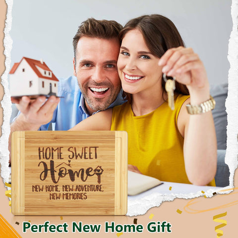 Ringshine realtor client gift cutting board offers a thoughtful closing gift with practical use.