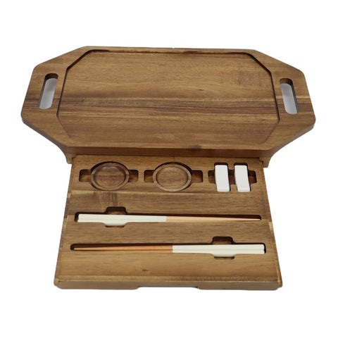 RIQMU giftable sushi set complements Japanese tableware and dinners