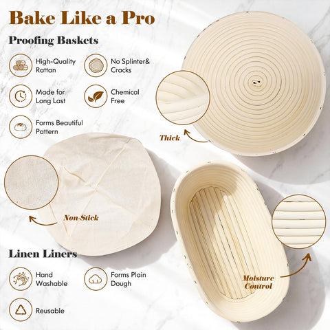 Risecret bread sling for safe dough transfer and shaping.