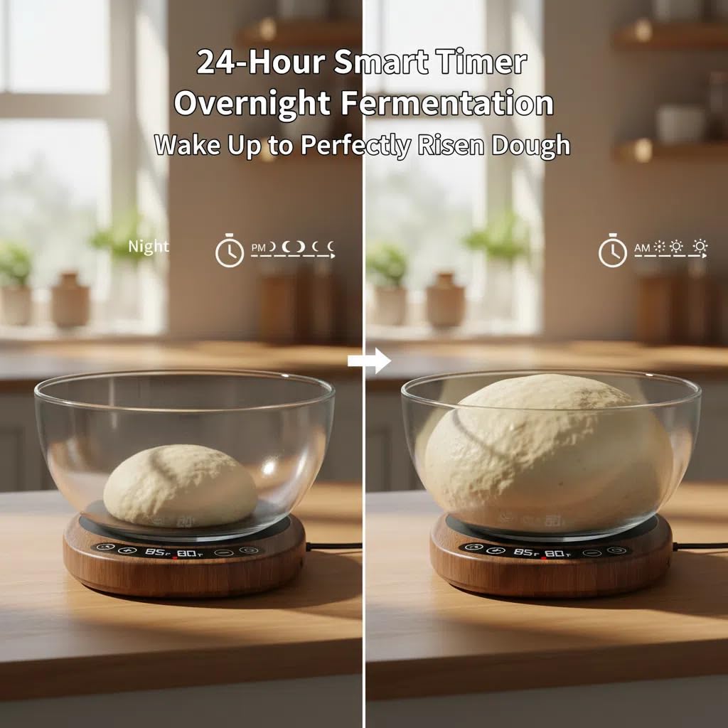 Risecret Pro 2026 temperature display demonstrates precise control for consistent fermentation.