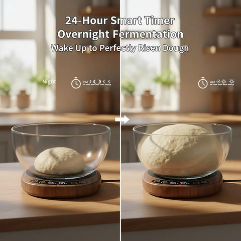 Risecret Pro 2026 temperature display demonstrates precise control for consistent fermentation.