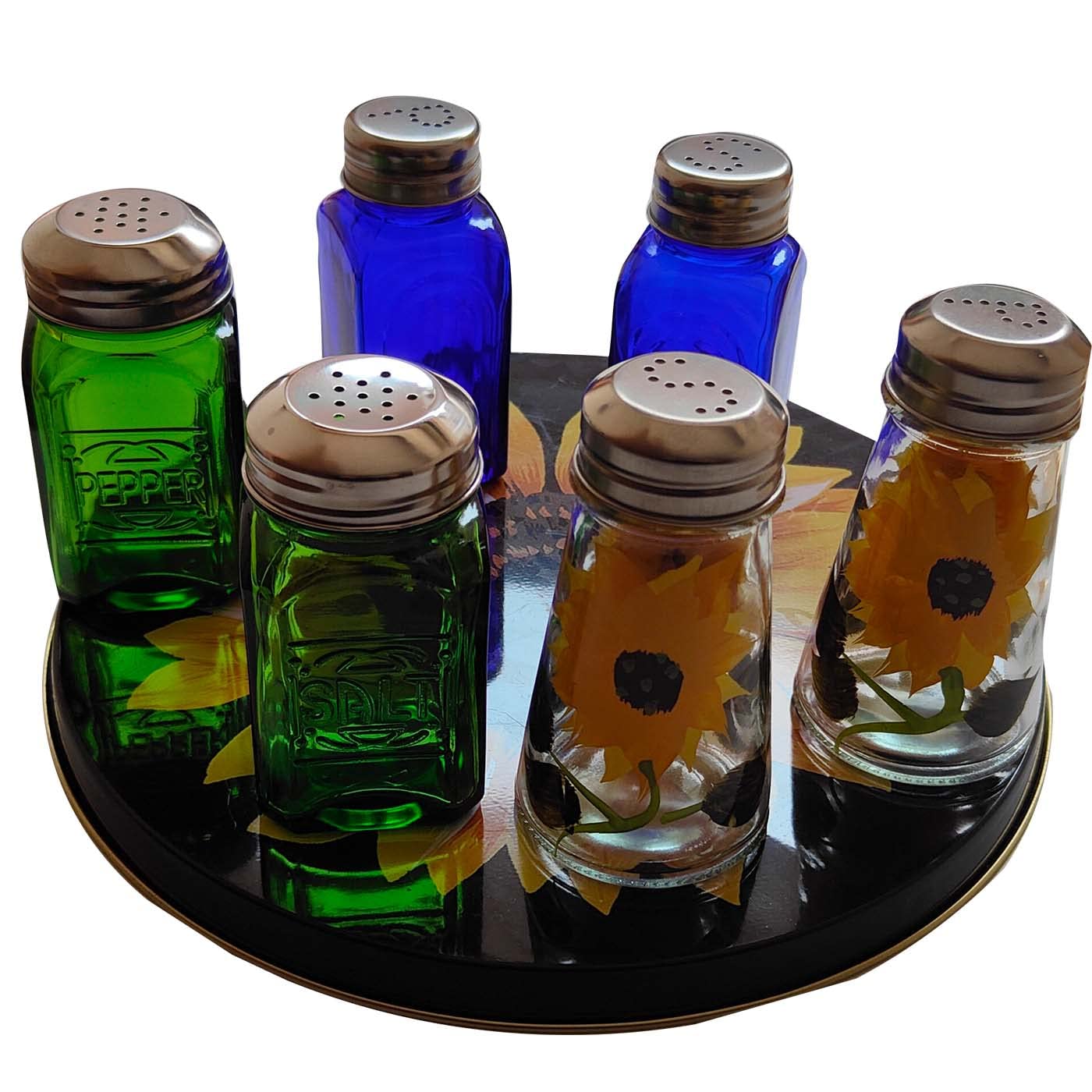 Ritadeshop retro shakers measure compact size for easy storage.