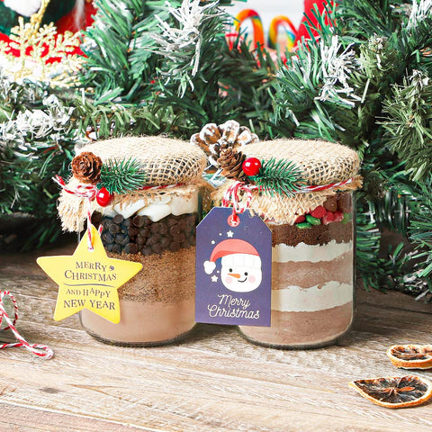 Ritayedet dishwasher-safe glass jars for easy cleanup and reuse.