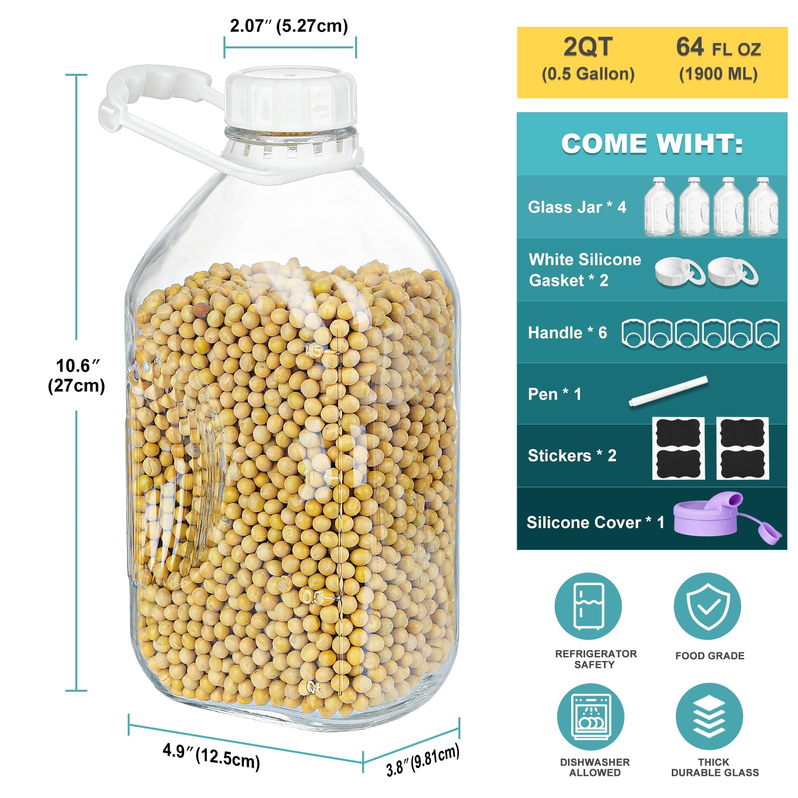 Ritayedet bottle shows dual scale marks for precise measurement