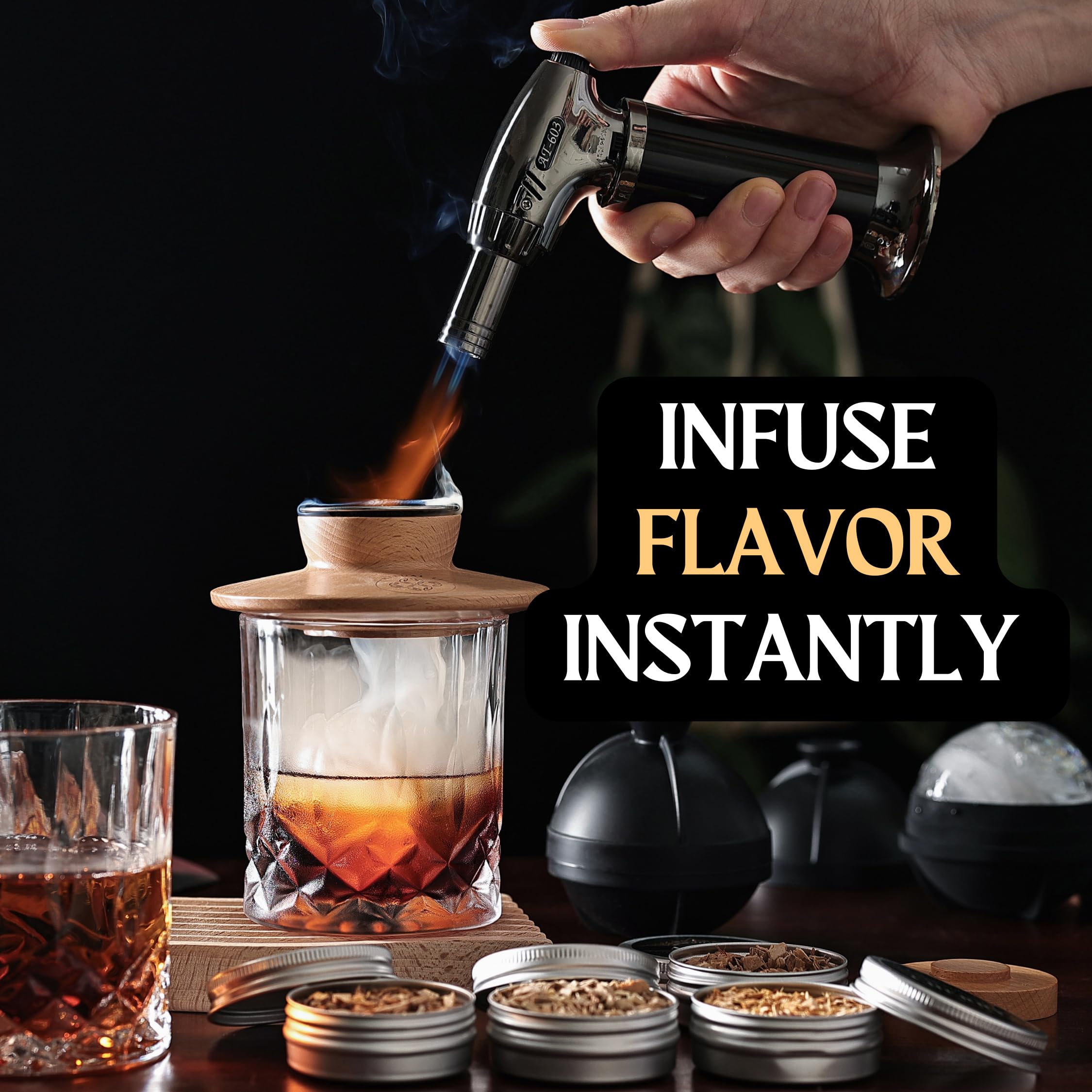 Ritual Life kitchen-smoker feature enables cooking and dessert infusions.