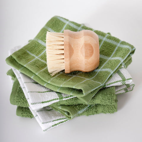 Ritz cactus color dish cloth adds vibrant kitchen accent