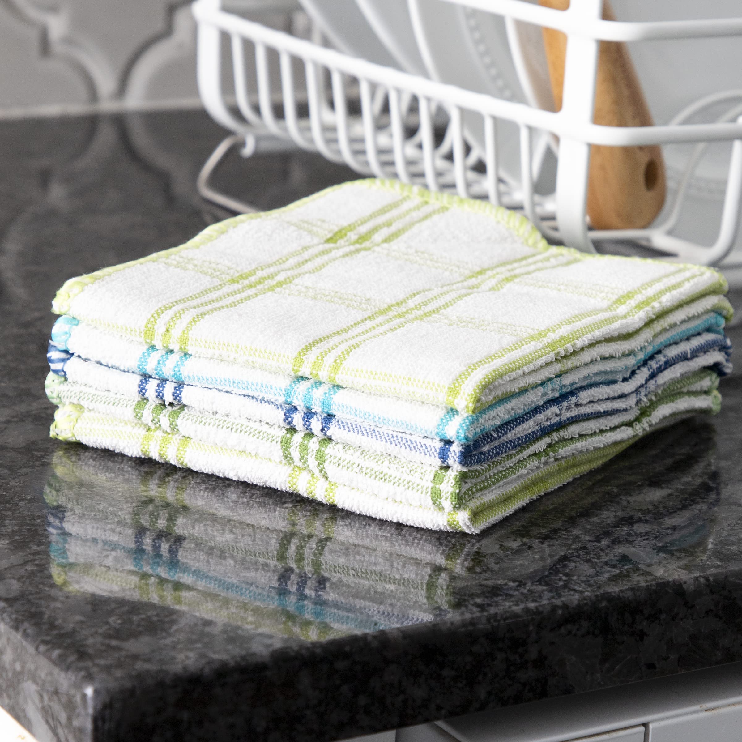 Ritz machine washable towels stay soft after washing.