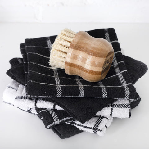 Machine washable Ritz cloths simplify laundry day and reuse.