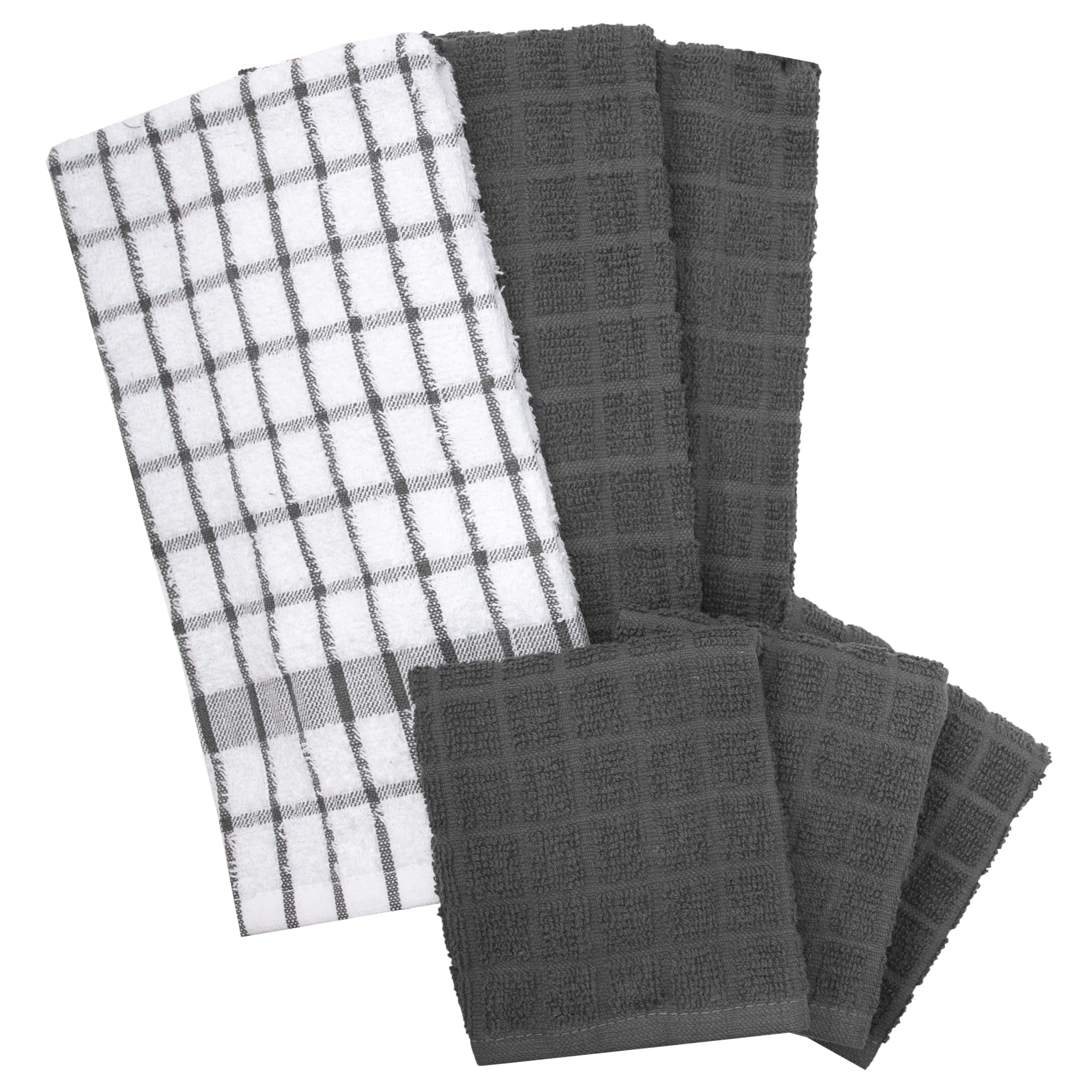 Ritz premium kitchen towel graphite-solid for quick wipe-downs.