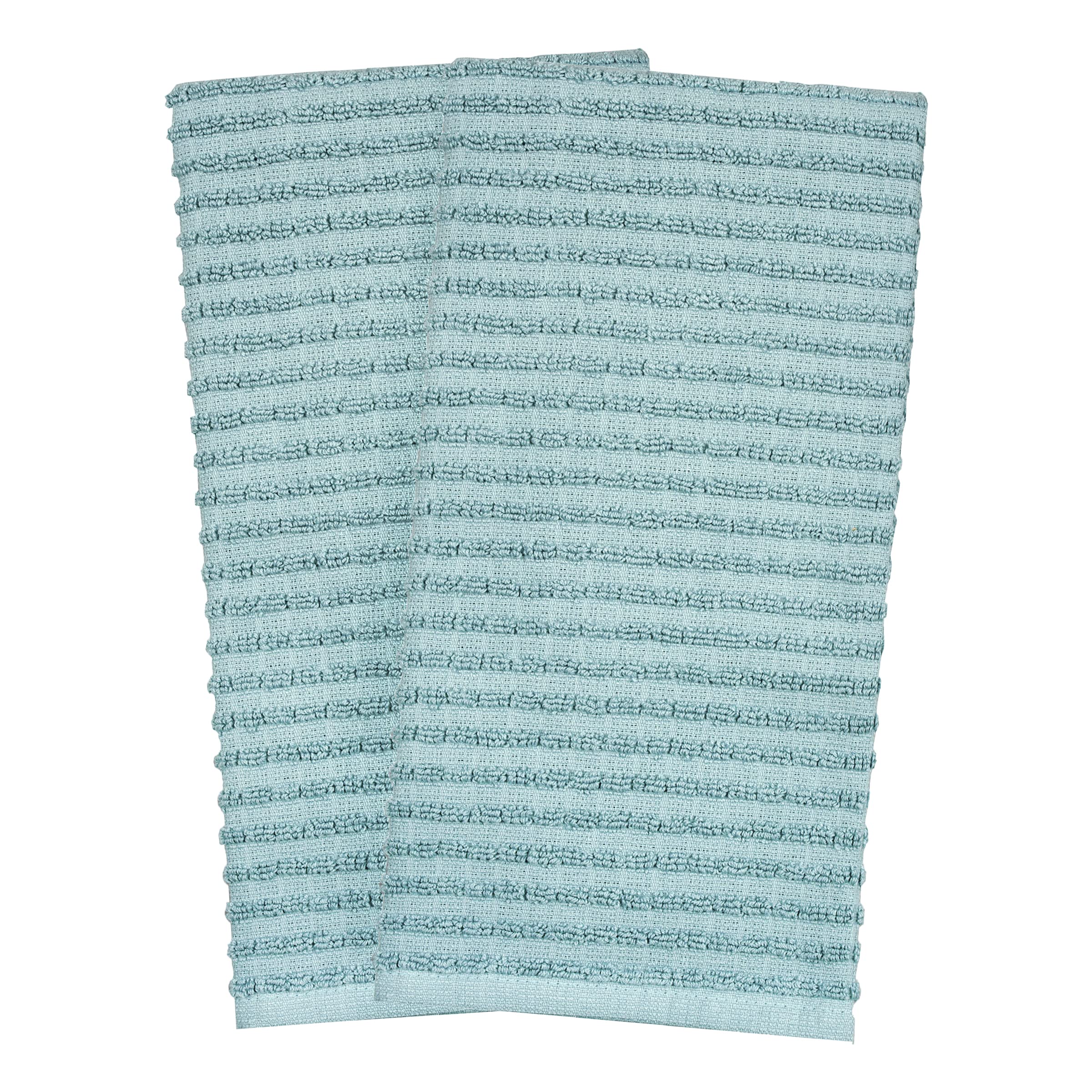 Ritz Royale towel showing wave terry-loop texture for efficient drying and wiping.