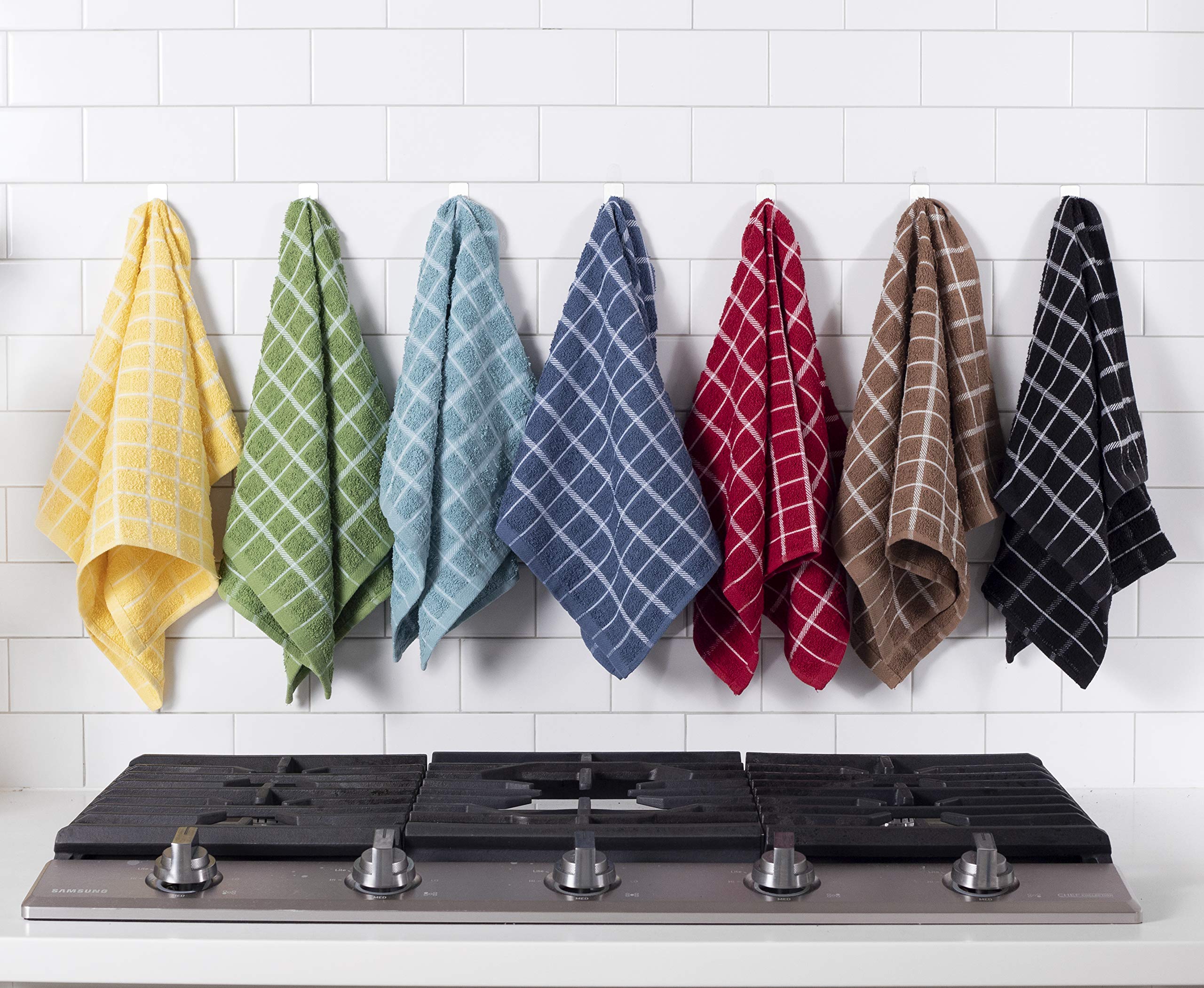Ritz Terry Check towel softly textured for everyday tasks