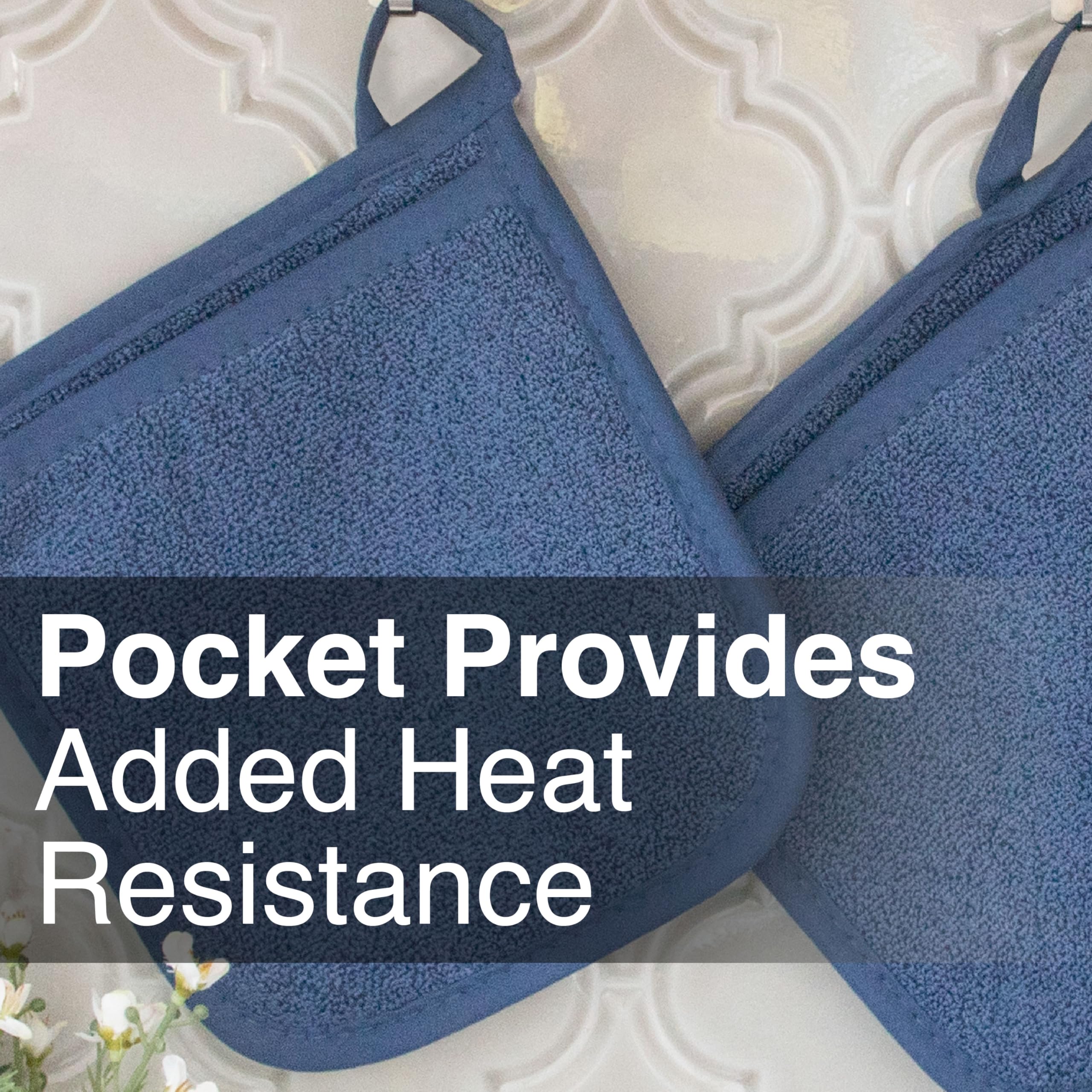Available in multiple colors to match kitchen decor.