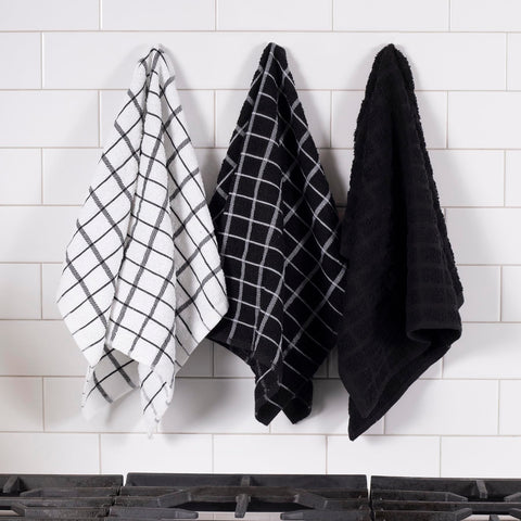 Ritz towels add color and style to kitchen and bath spaces.